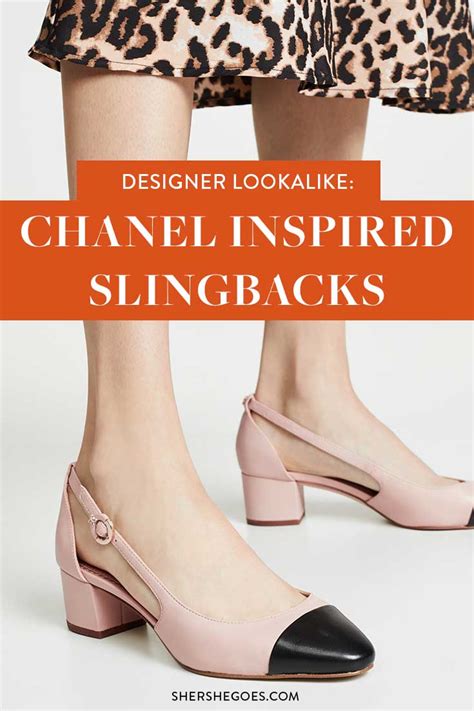 chanel slip on replica|chanel slingback dupe heels.